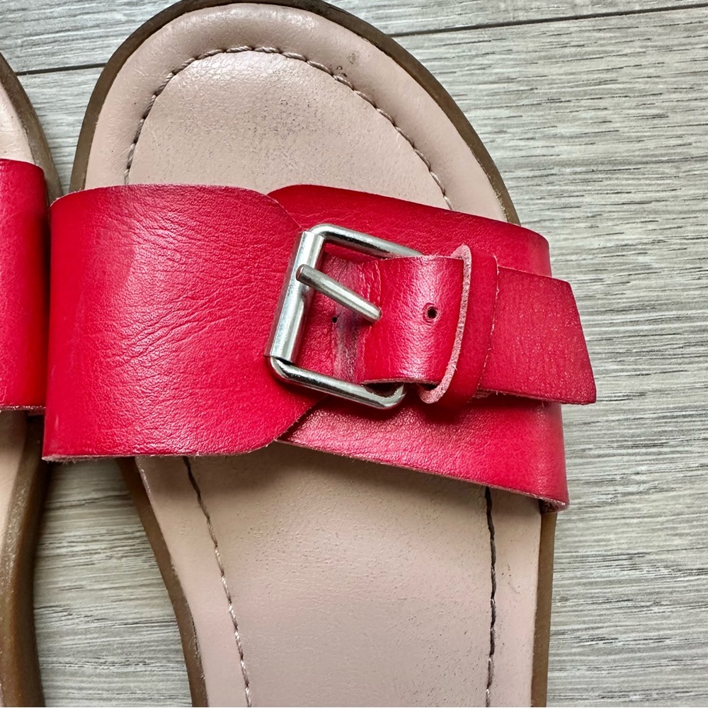 Zara Kids Red Sandals - Picture 3 of 7